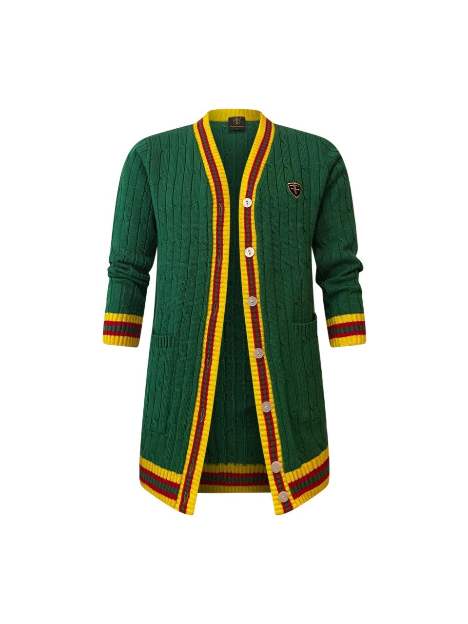 Woman's Classic Green Cardigan