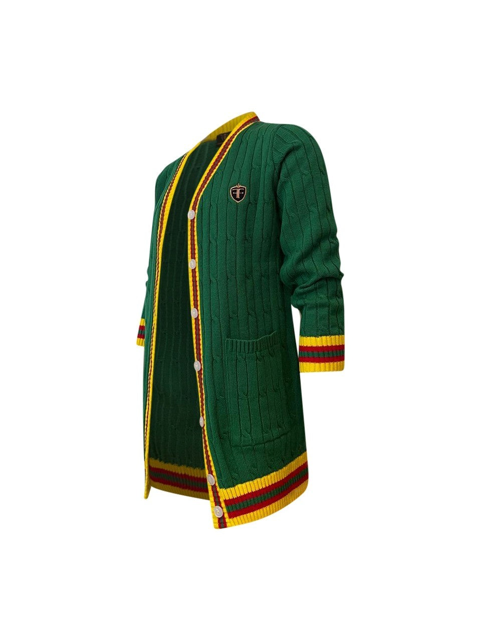 Woman's Classic Green Cardigan