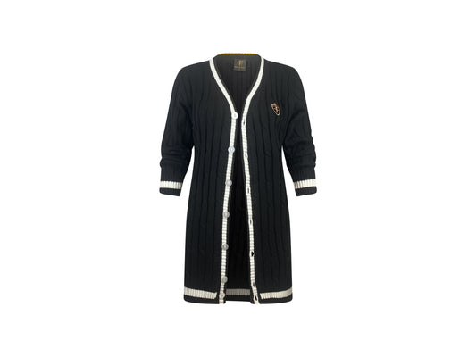 Woman's Classic Black Cardigan