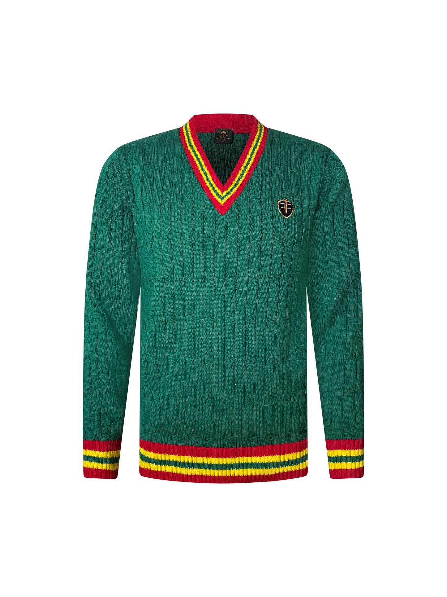Classic Green V-Neck Jersey